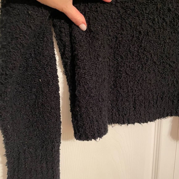 Free People Black Finders Keepers V Neck Sweater - Picture 8 of 9